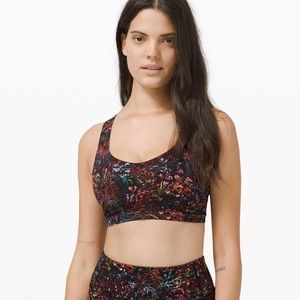 Lululemon Free to Be Serene- Foliage Overlay sz 6